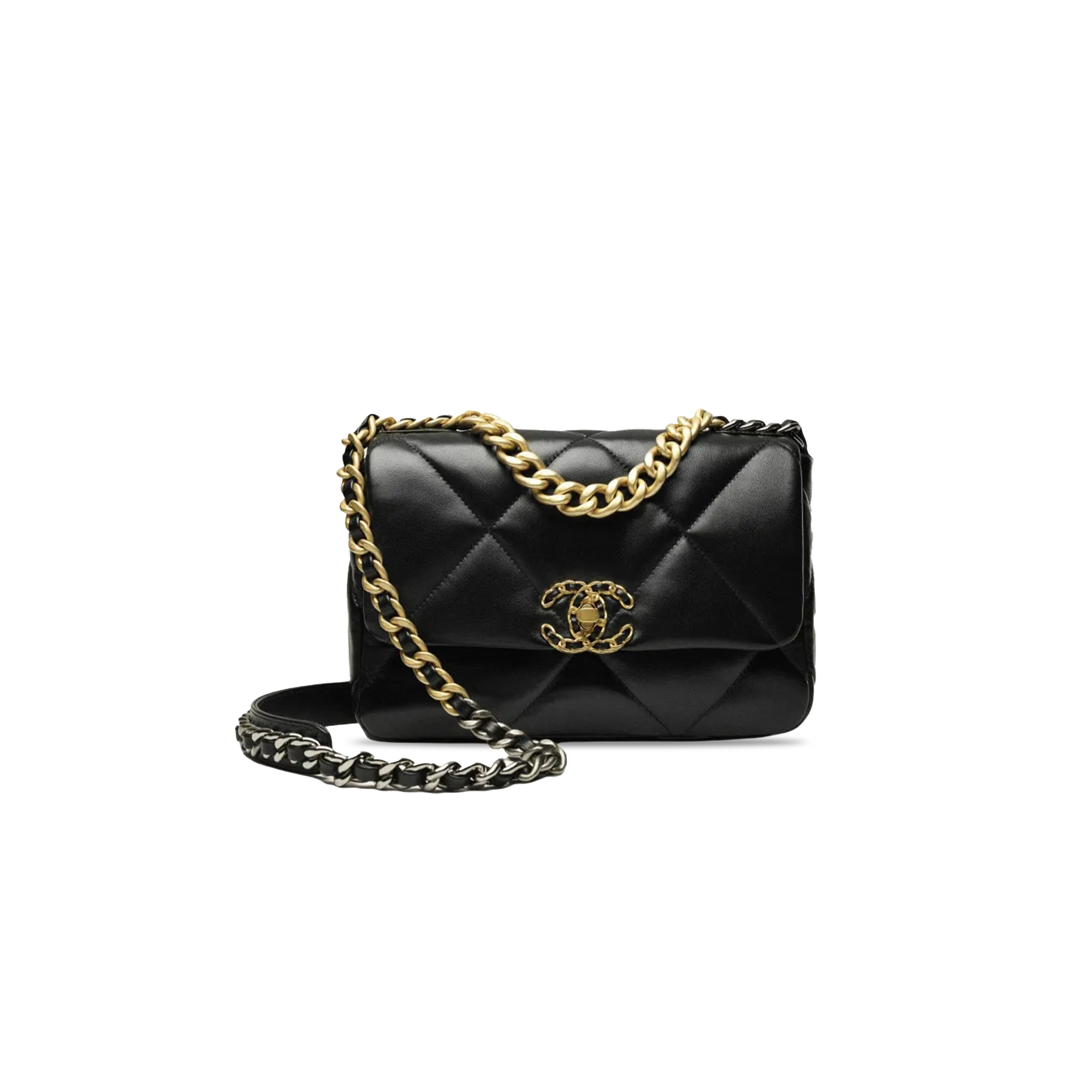 CHANEL 19 FLAP BAG AS1160 B03215 94305 (26*16*9cm)